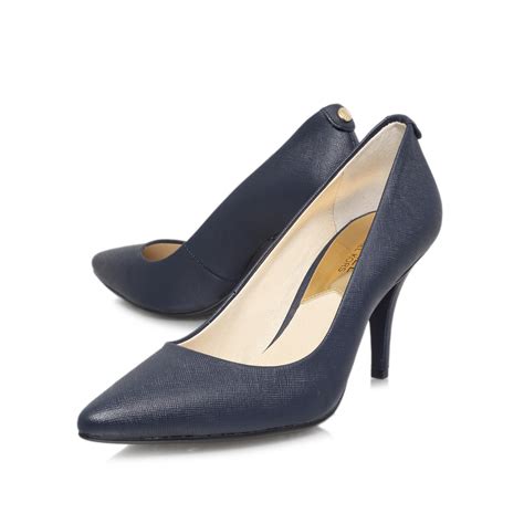 michael kors parker pumps|michael kors navy blue pumps.